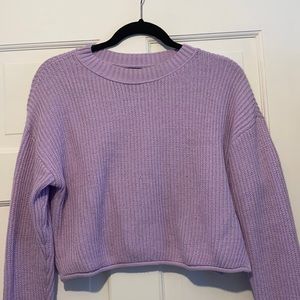 LIGHT PURPLE SWEATER